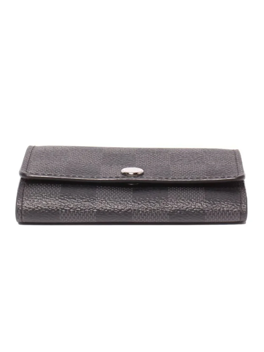Louis Vuitton Key Case Multicles 6 Damier Graphite Key Holder Coin Purse